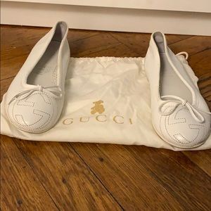 Girls Gucci Ballet Flats